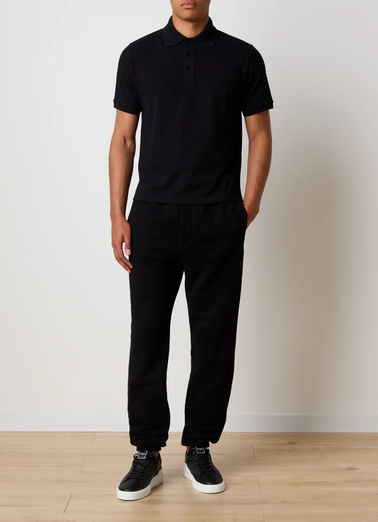 Πόλο με λογότυπο Saint Laurent κανονικής εφαρμογής