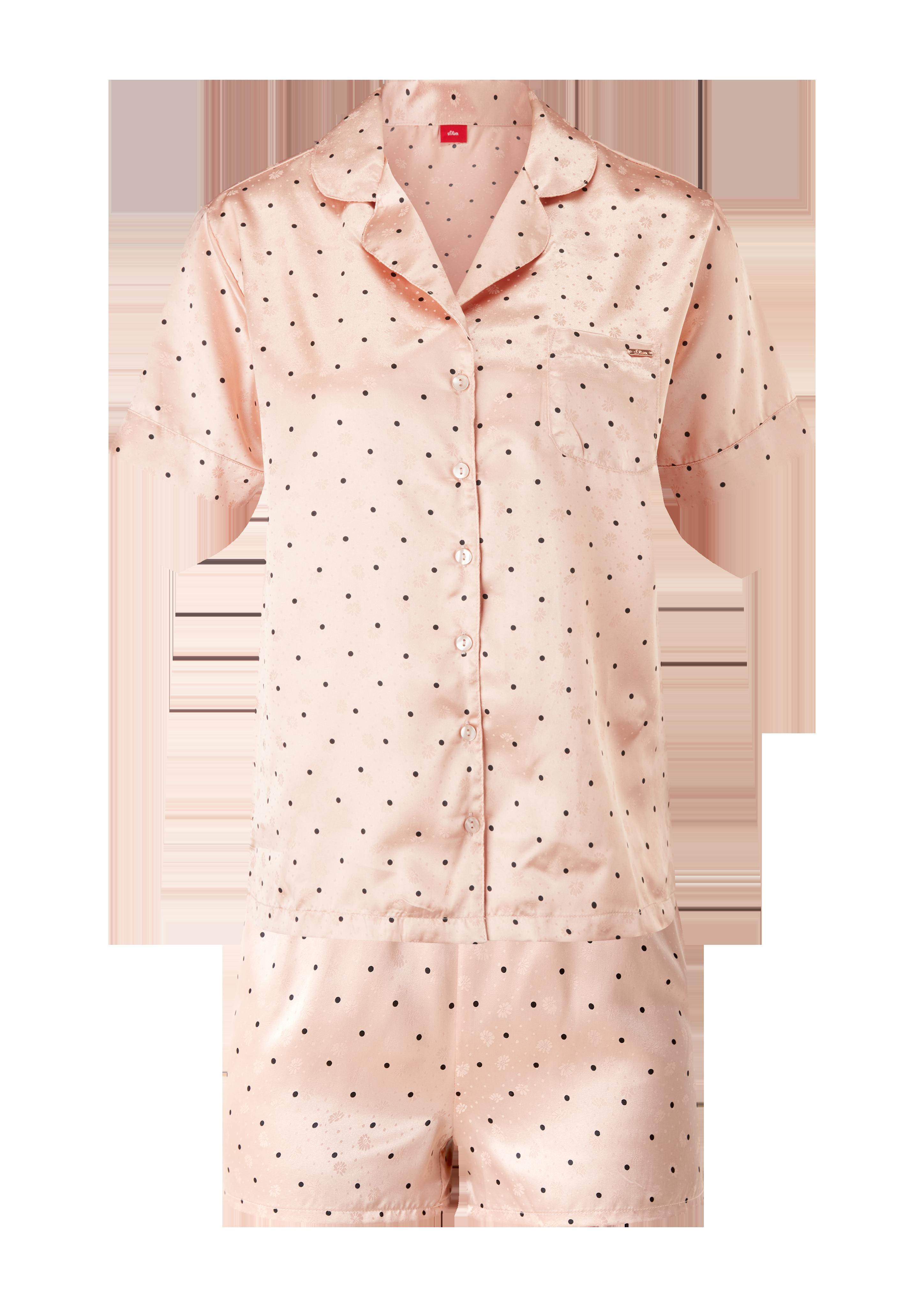 Kurzer Satin-Pyjama  531.899.239.27787-8024