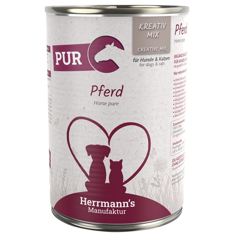 Sparpaket Herrmann's Bio-Reinfleisch 24 x 400 g