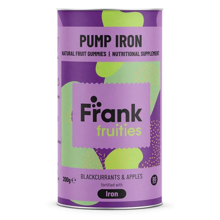 Frank Fruities Active Iron, voćni želei s dodatkom željeza, okus crne ribizle i jabuke