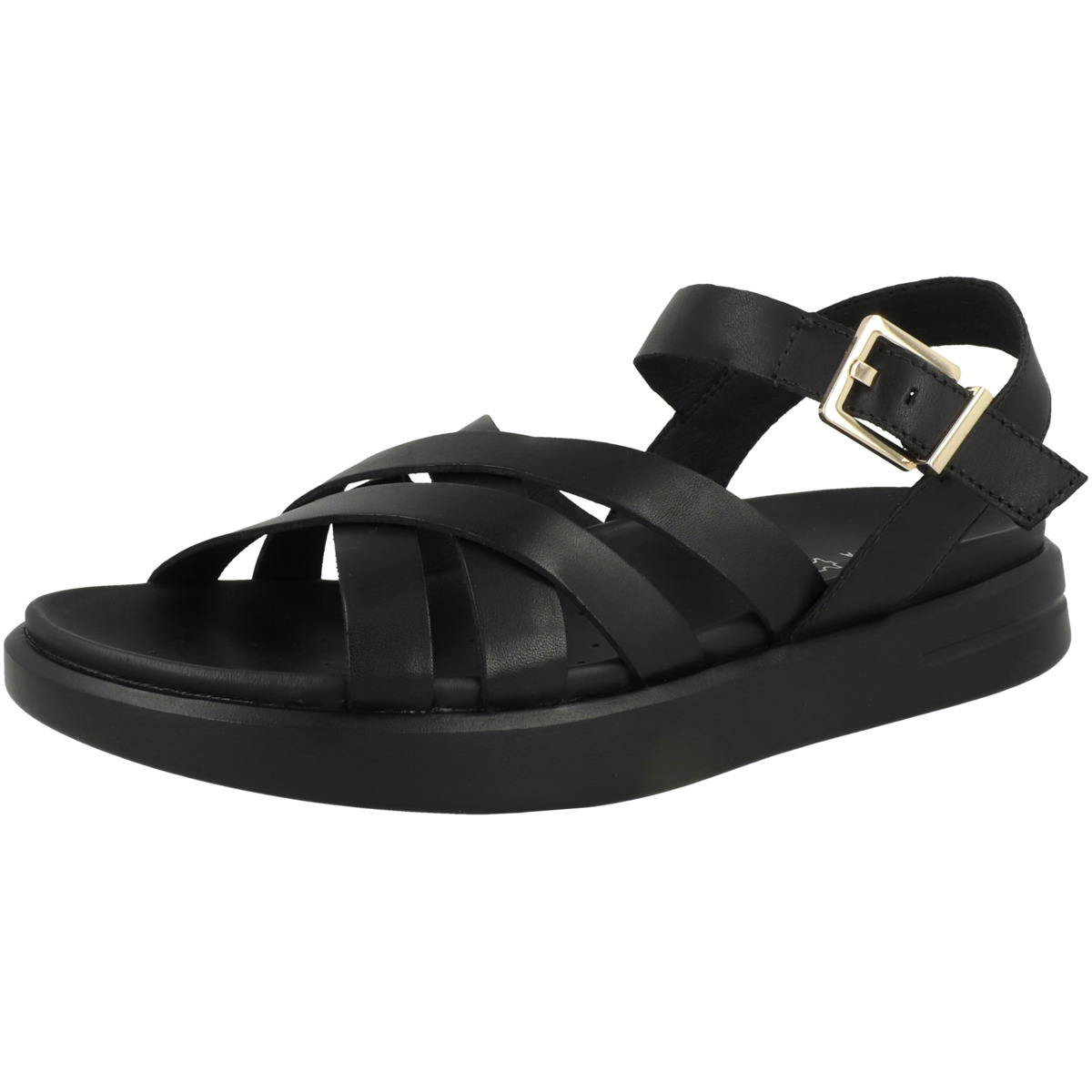 Geox D Xand 2S B Sandale schwarz