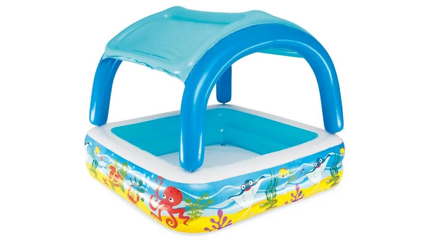 Bestway - Planschbecken „Pavillon“ 140 x 140 x 114 cm