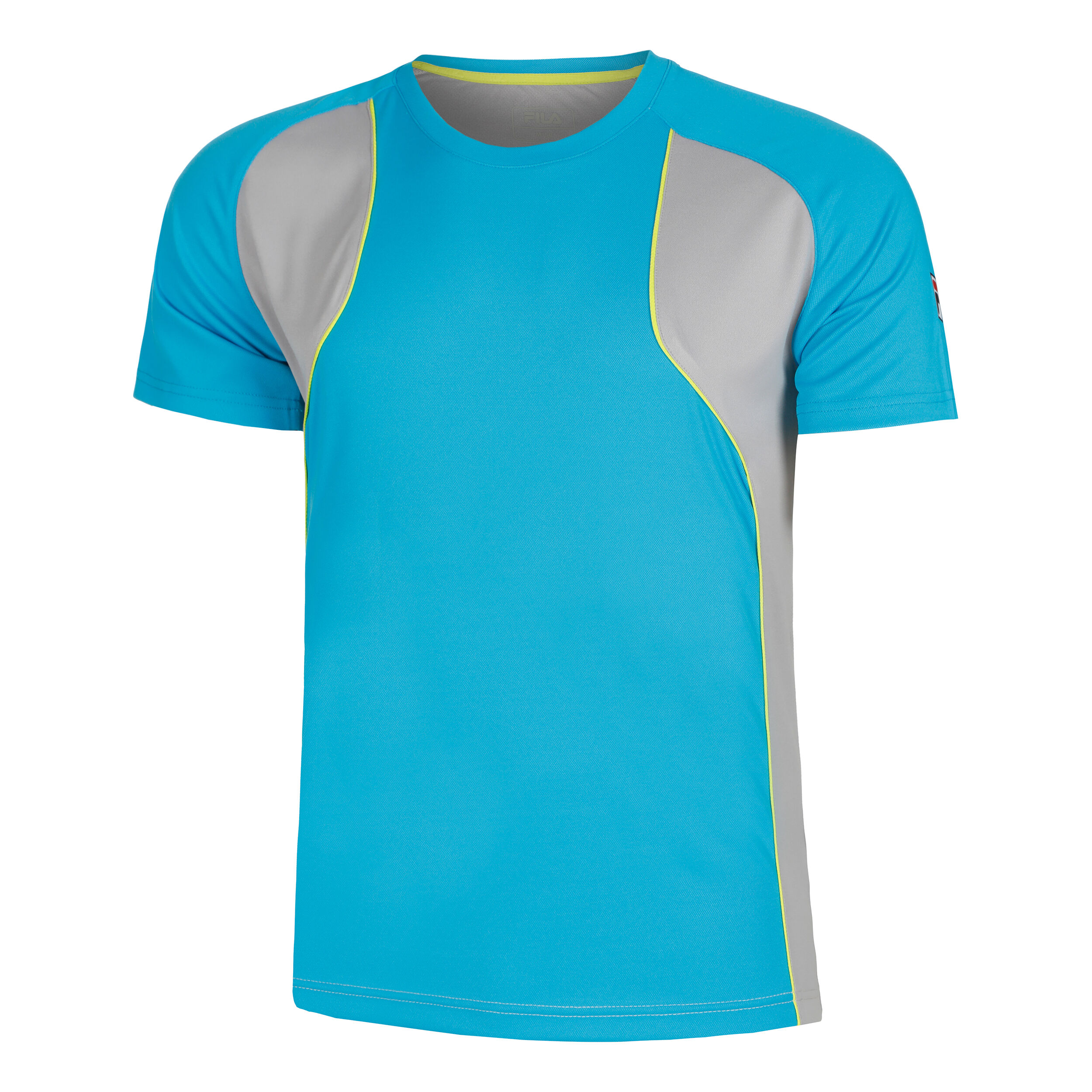 Hudson T-Shirt Herren - Türkis, Silber