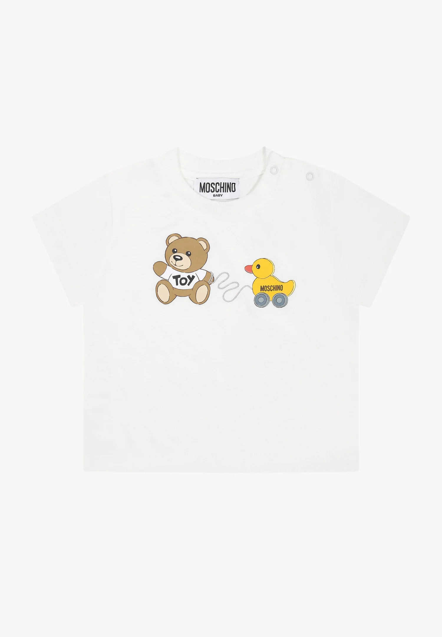 MOSCHINO CON LOGO - Camiseta estampada