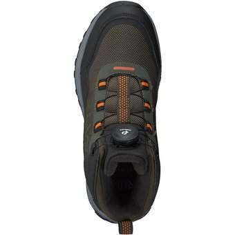 Run Lifewear Schnür Boots in grün