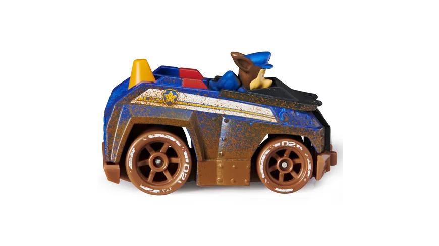 Spin Master - Paw Patrol True Metal 3er-Pack mit 3 Metall-Spielzeugautos von Skye, Chase und Marshall, Maßstab 1:55