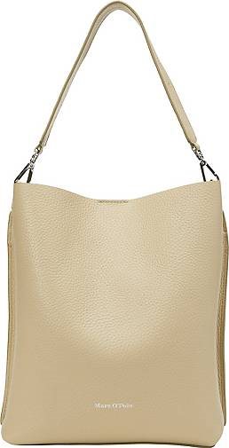 Marc O'Polo Hobo-Bag aus fein genarbtem Rindleder