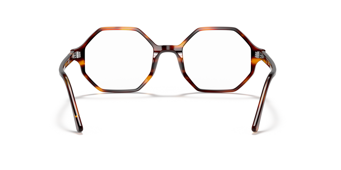 BRITT OPTICS - Ochelari de soare cu dungi Havana lucioși