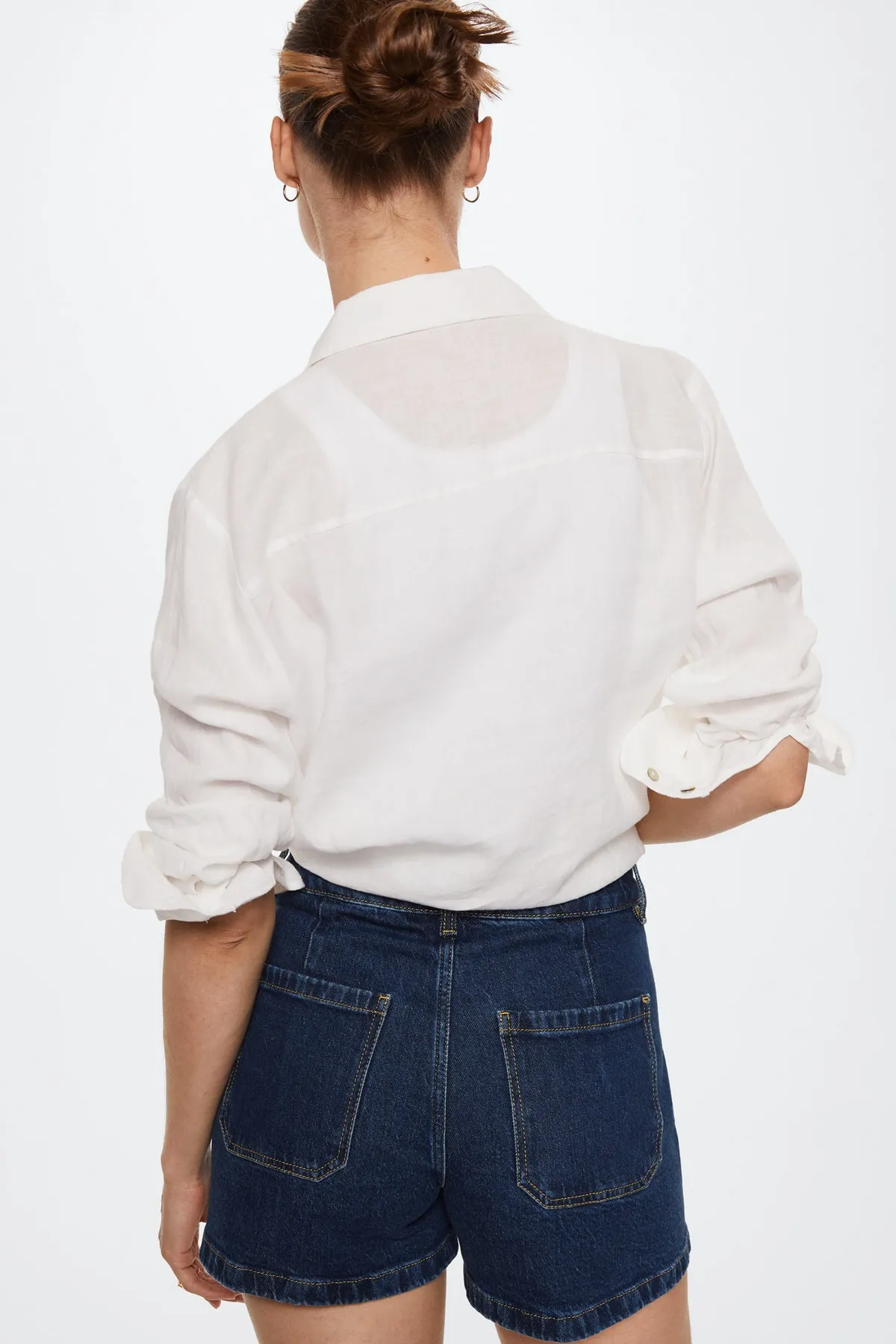 MANGO  37010353 Damen/Mädchen Dunkelblau