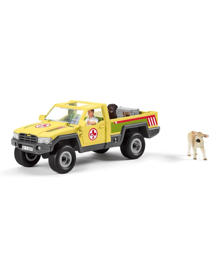 Schleich 42503 - Tierfiguren Farm World - Tierarztbesuch auf dem Bauernhof in bunt günstig kaufen onesize