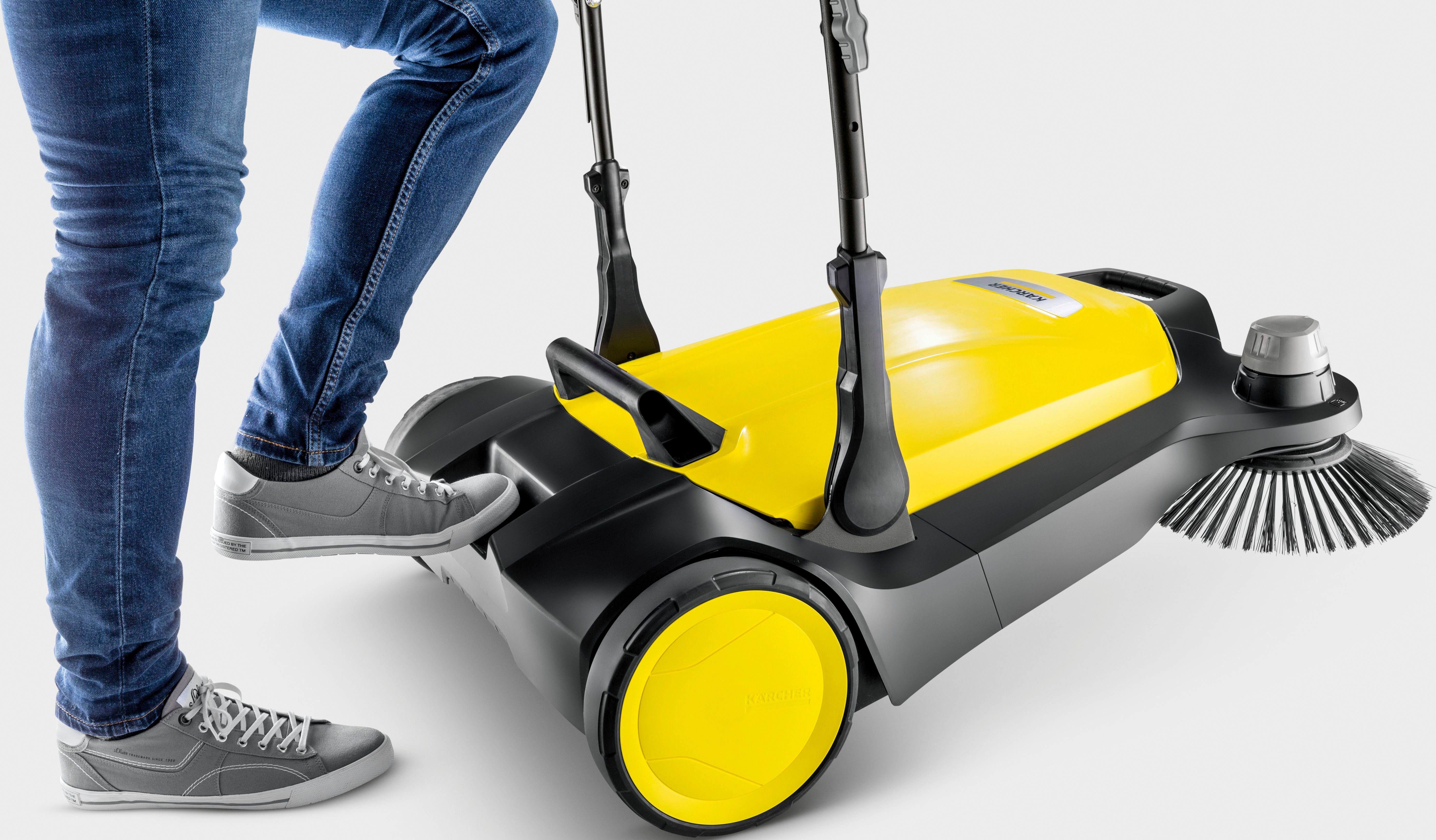KÄRCHER Handkehrmaschine S 6, 67 cm Arbeitsbreite, mit Seitenbesen