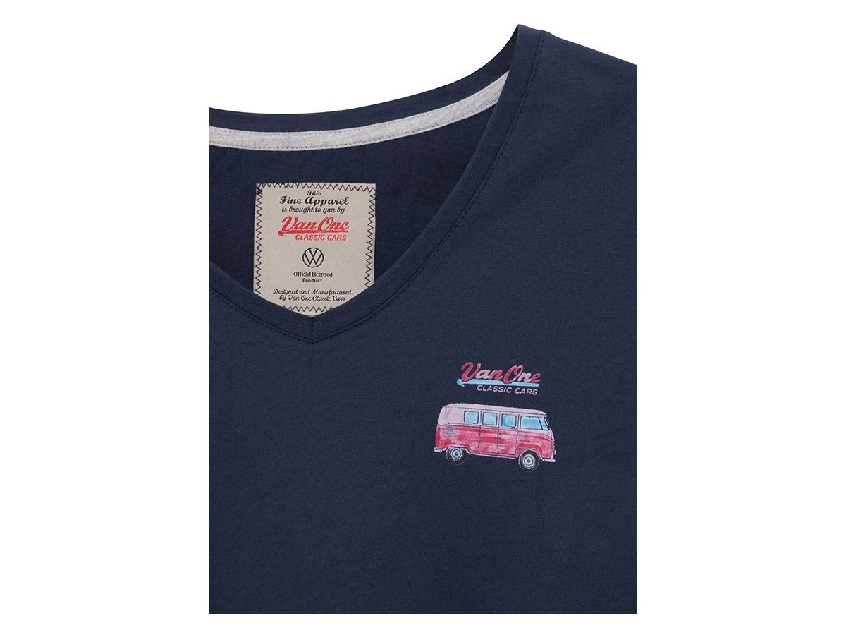 Van One Ink Navy/Fraise Damen T-Shirt