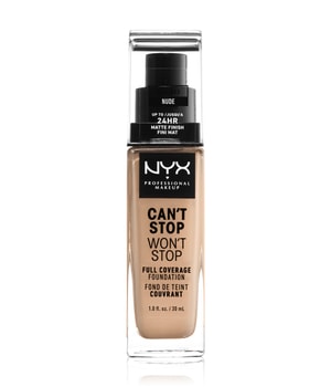 NYX Professional Makeup Can't Stop Won't Stop 24-Hour Foundation Flüssige Foundation-30 ml