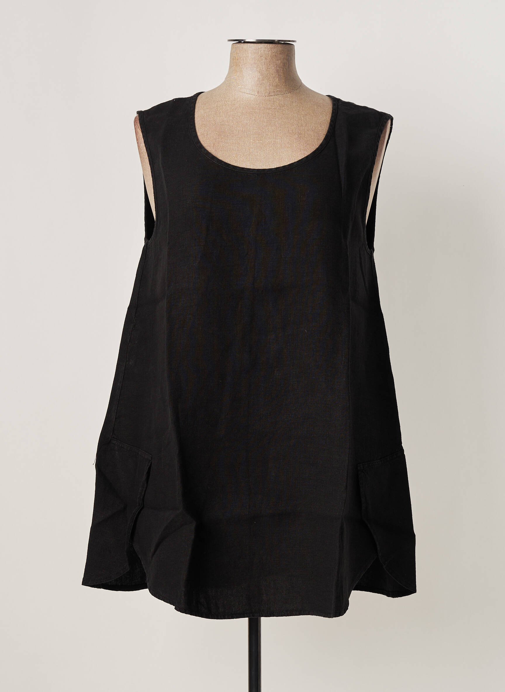 G Oze Tuniquesansmanche Femme couleur noir