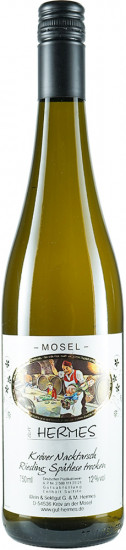 2021 Riesling Spätlese Kröver Nacktarsch trocken - WeinGut Hermes