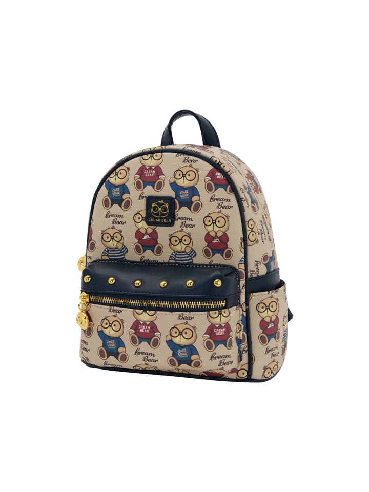 myMo Backpack Backpack in Beige Blue günstig kaufen onesize