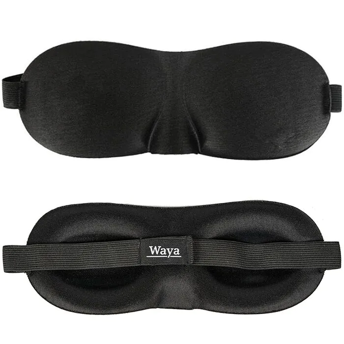 Waya 3D Comfort juoda akių kaukė
