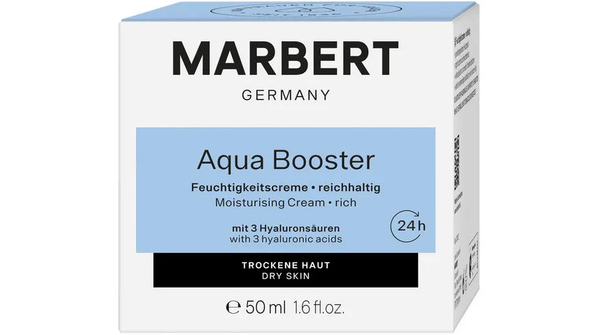 MARBERT reichhaltige Feuchtigkeitscreme Aqua Booster 50 ml