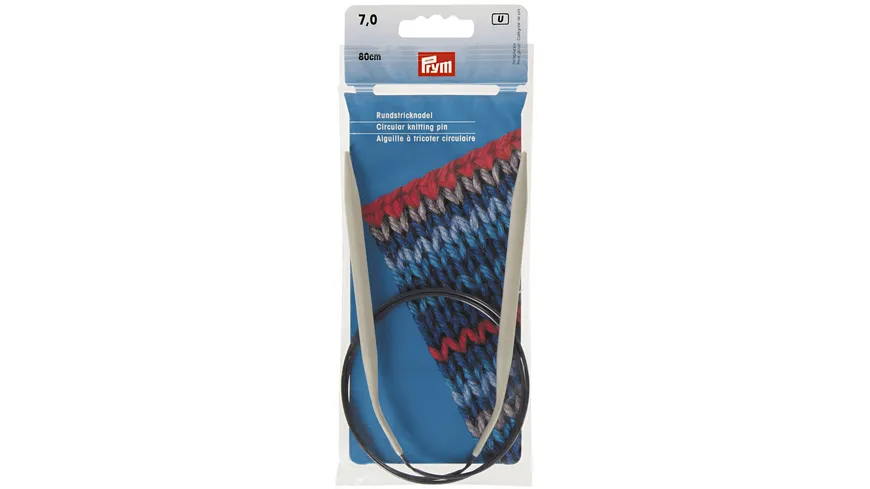 Prym Rundstricknadel 80cm Stärke 7