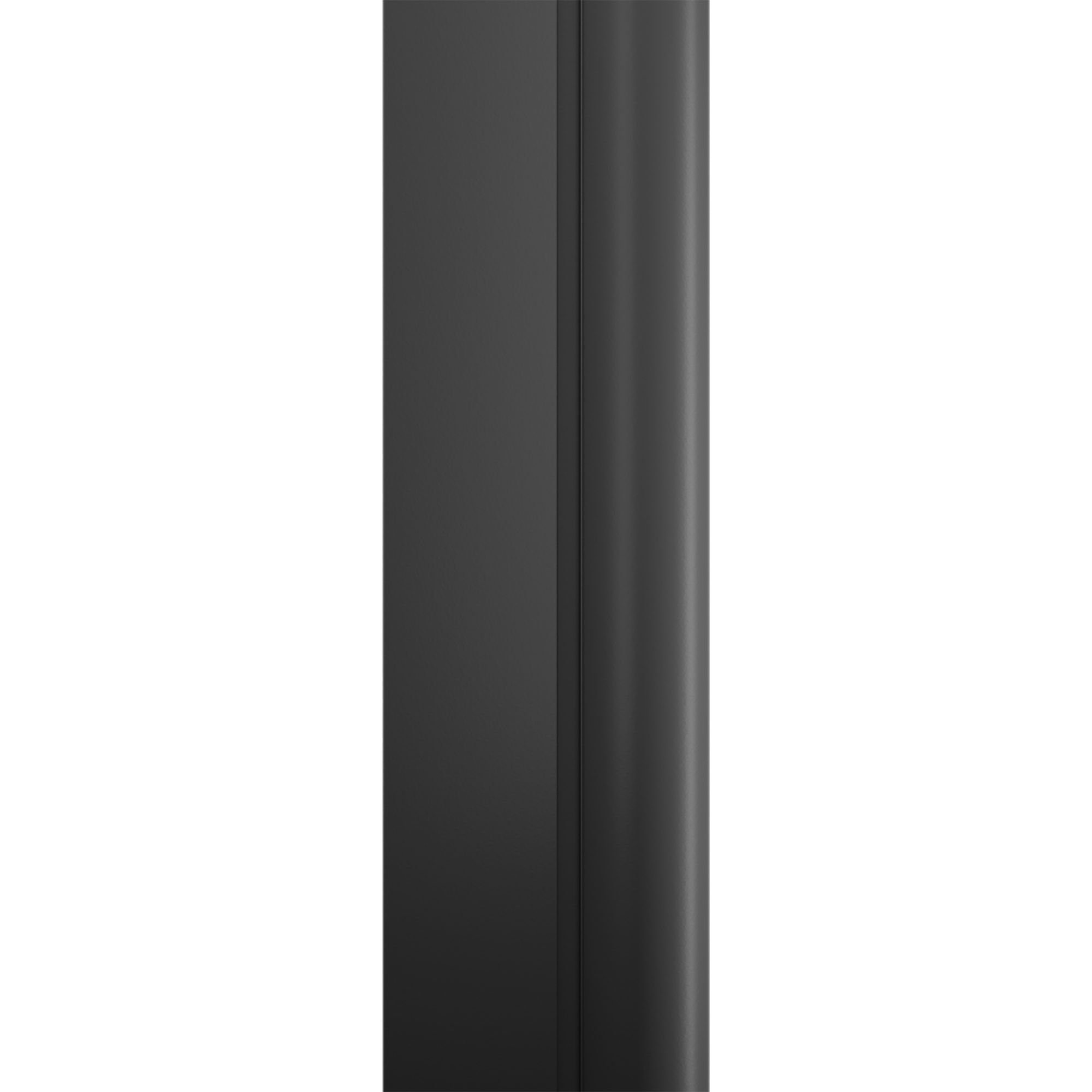 Schulte Badewannenaufsatz Black Style, 5 mm Sicherheitsglas, (1 tlg), BxH: 80 x 140 cm, pendelbar