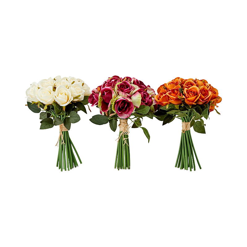 Home Rosebukett 20 stk h 30 cm