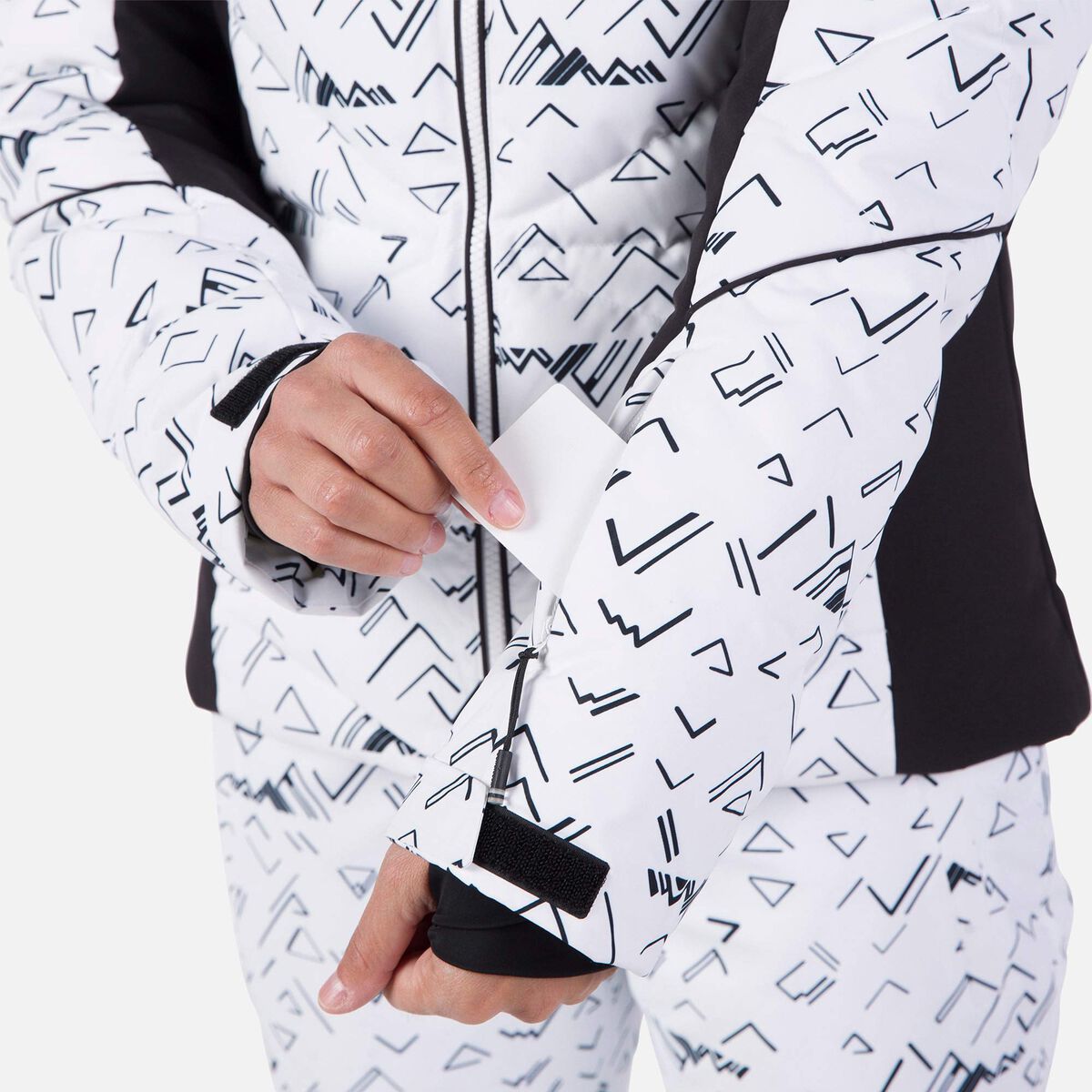 Damensteppjacke mit Print Staci