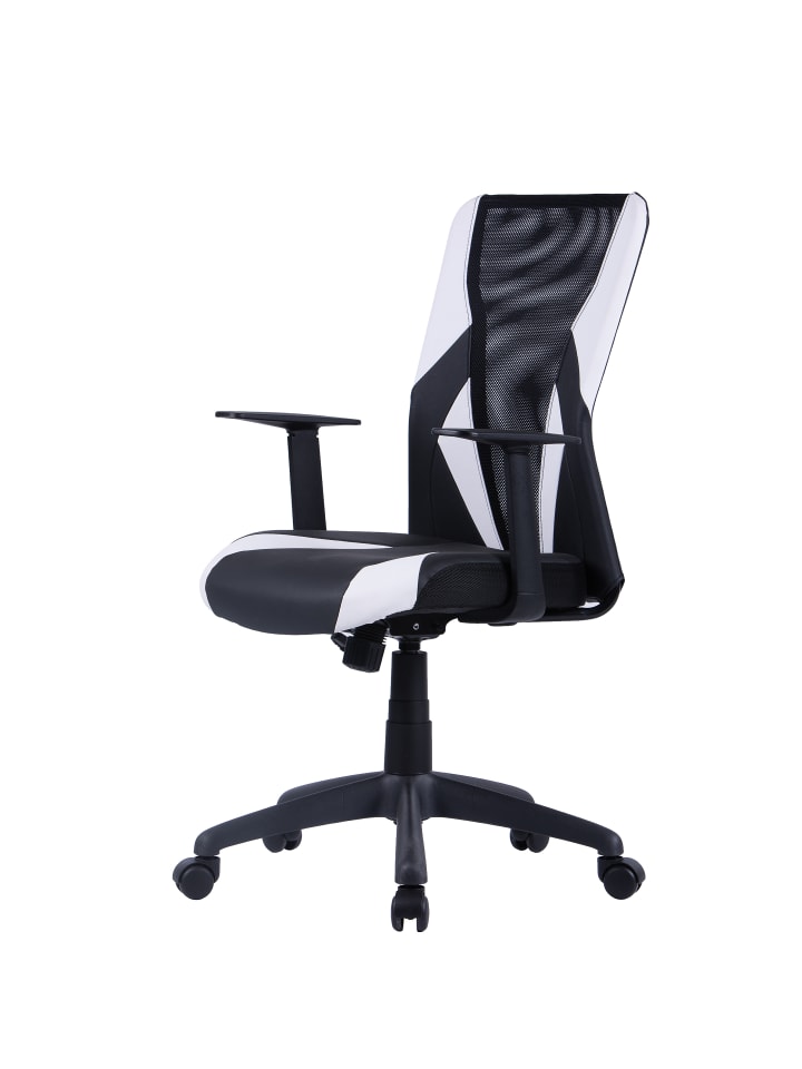 byLiving Bürostuhl FLASH in Schwarz / Weiß günstig kaufen onesize
