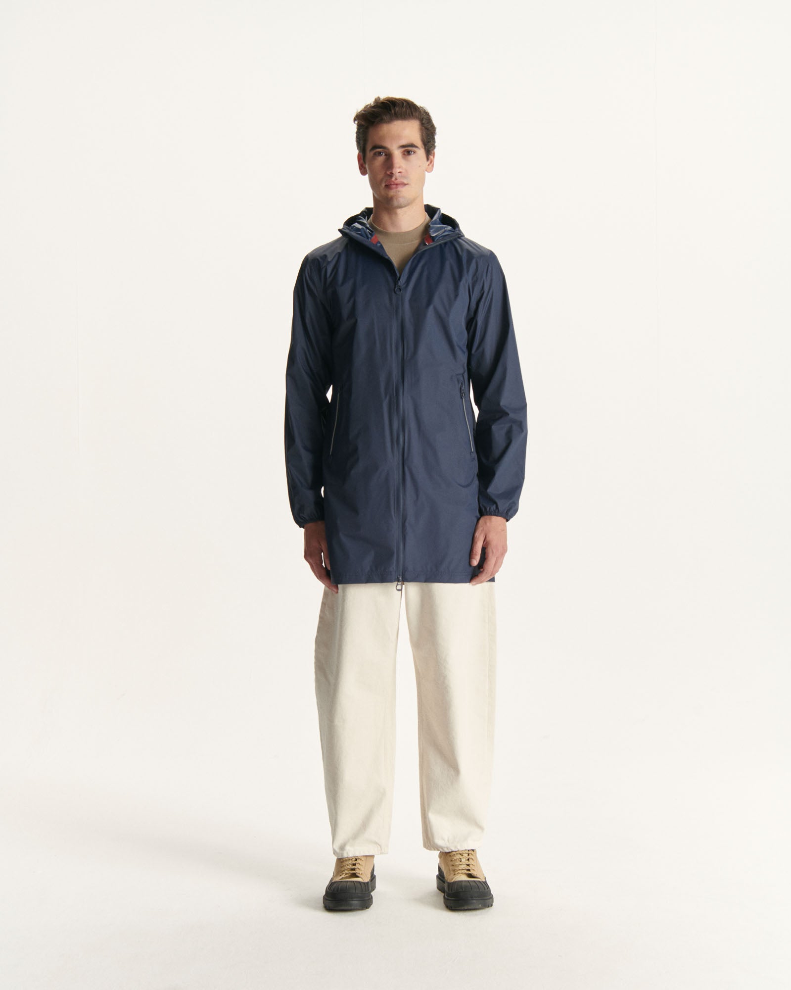Imperméable long paquetable Marine Stockholm