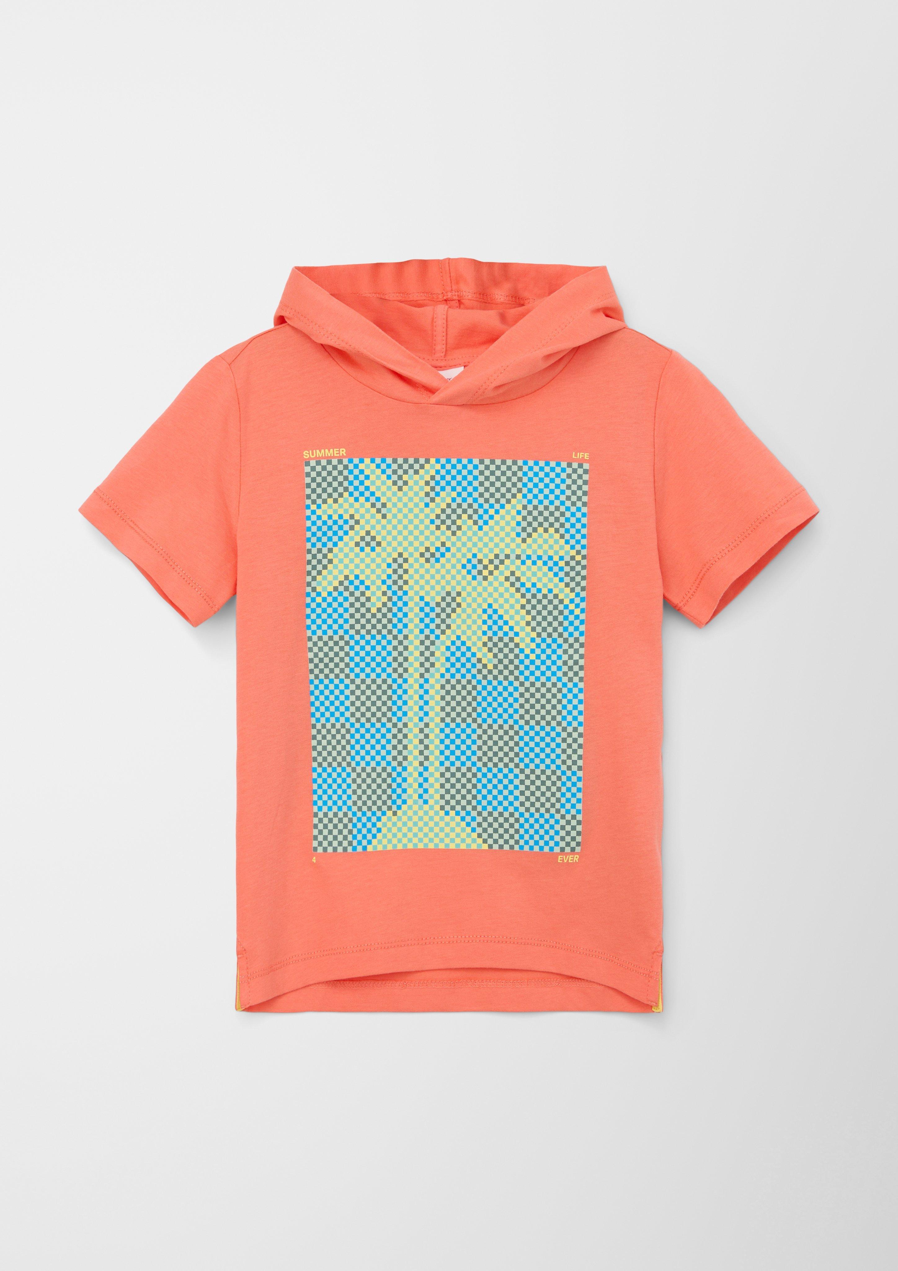 Printshirt mit Kapuze  2130691-2350