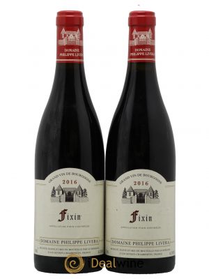 Fixin Tilleuls (Domaine des) - Philippe Livera  2016 - Lot de 2 Bouteilles