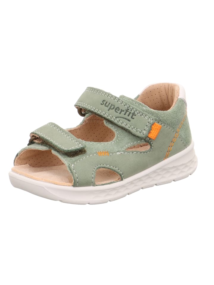 superfit Lauflernsandale LAGOON in Hellgrün/Orange günstig kaufen