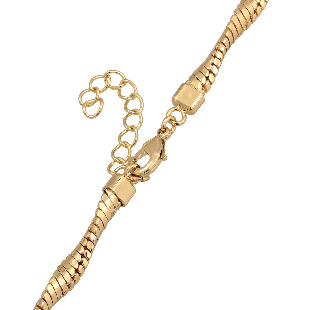Elli Elli Collier Femmes Cordon Torsadé Basique Couleur Or Bijoux