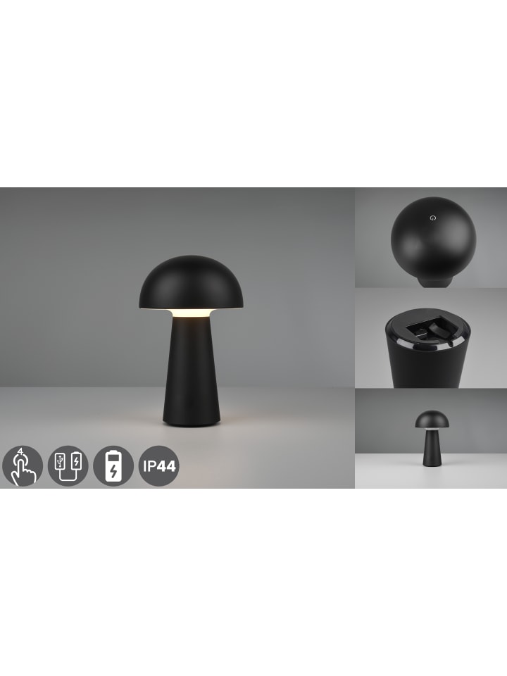 Reality Leuchten Tischleuchte LENNON in schwarz günstig kaufen onesize