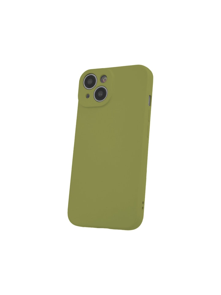 COFI 1453 Silikonhülle mit Kameraschutz kompatibel mit iPhone 16 Olivgrün in Olivgrün günstig kaufen onesize