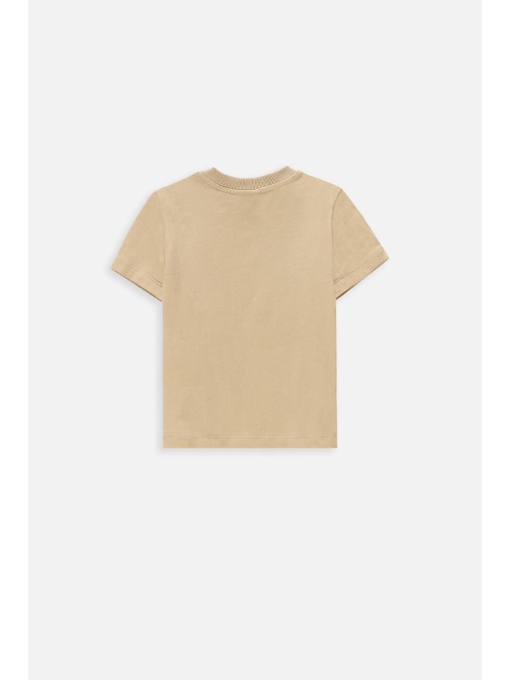 Coccodrillo T-Shirt mit kurzen Ärmeln in beige günstig kaufen