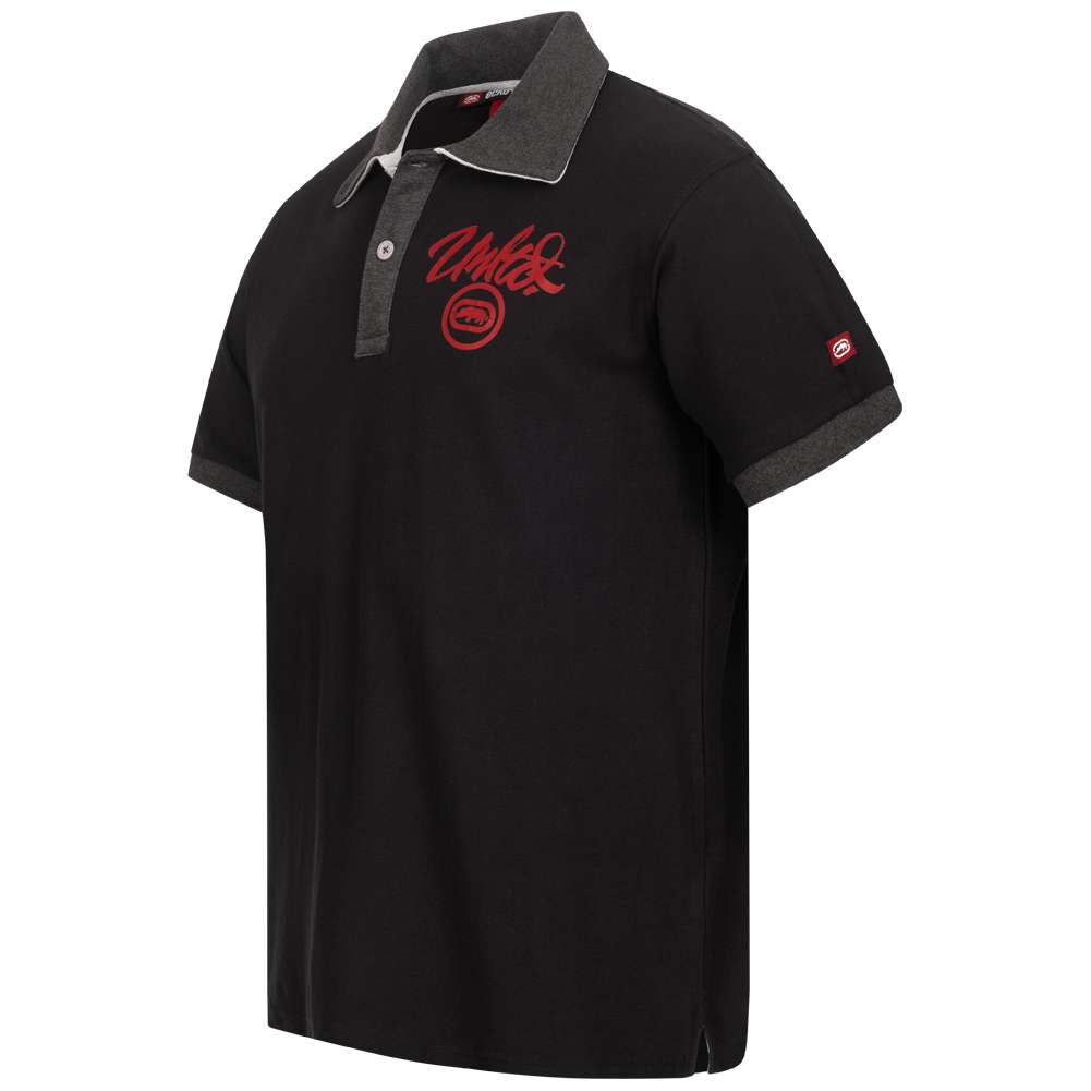 Ecko Unltd. Midliner Herren Polo-Shirt EFM04793-BLACK