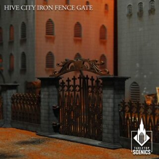 Hive City Iron Fence Gate