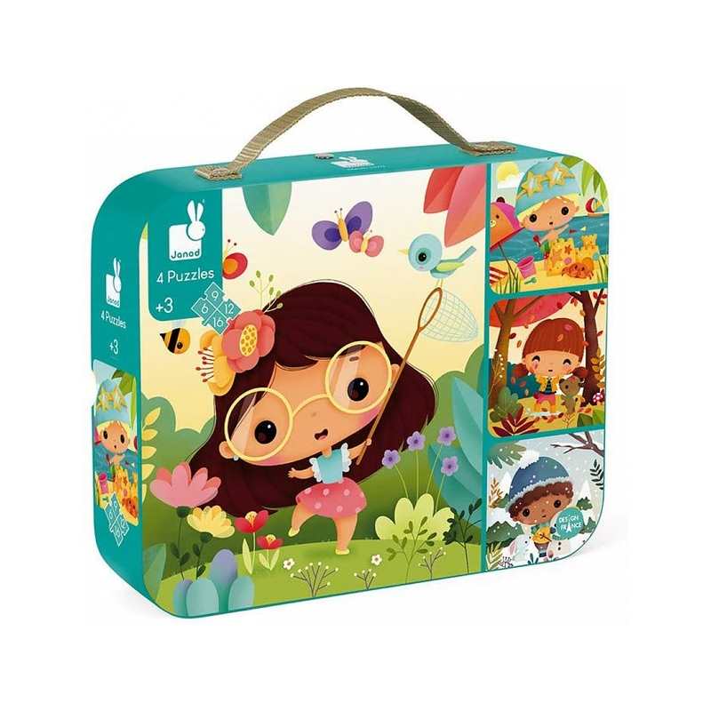 Puzzles évolutifs les 4 saisons