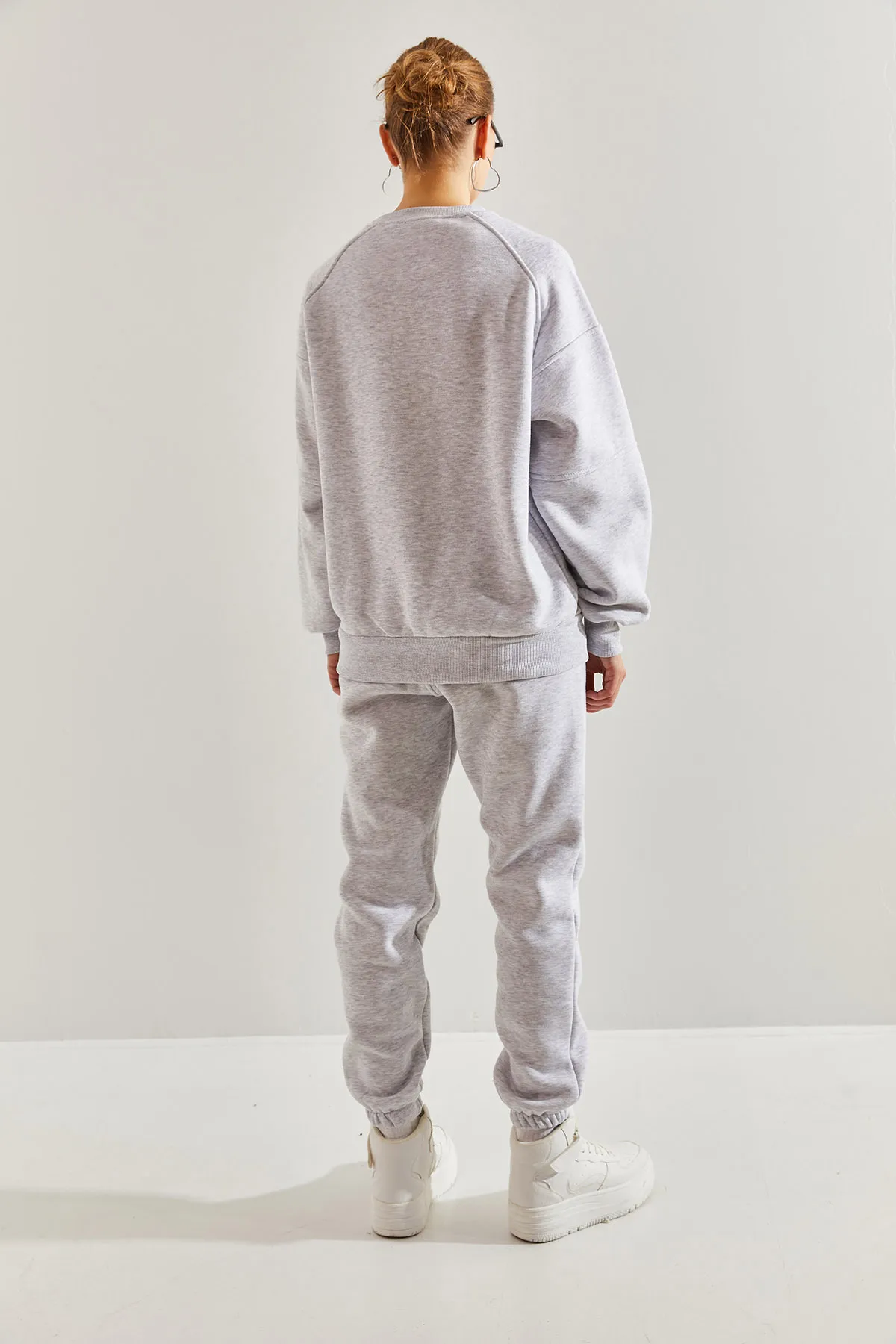 Bianco Lucci  Set aus Oberteil und Unterteil mit drei Fäden und Raglanärmeln für Damen