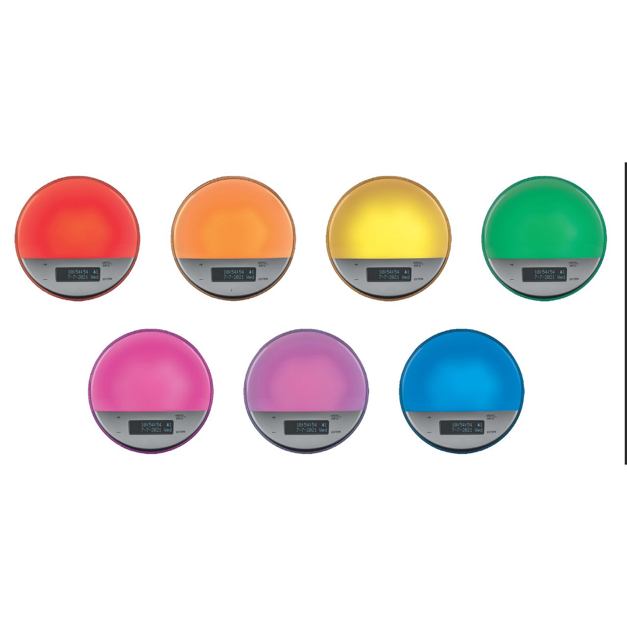MIRAVAL Lichtwecker DAB  FM Radiowecker Sonnenaufgangssimulation