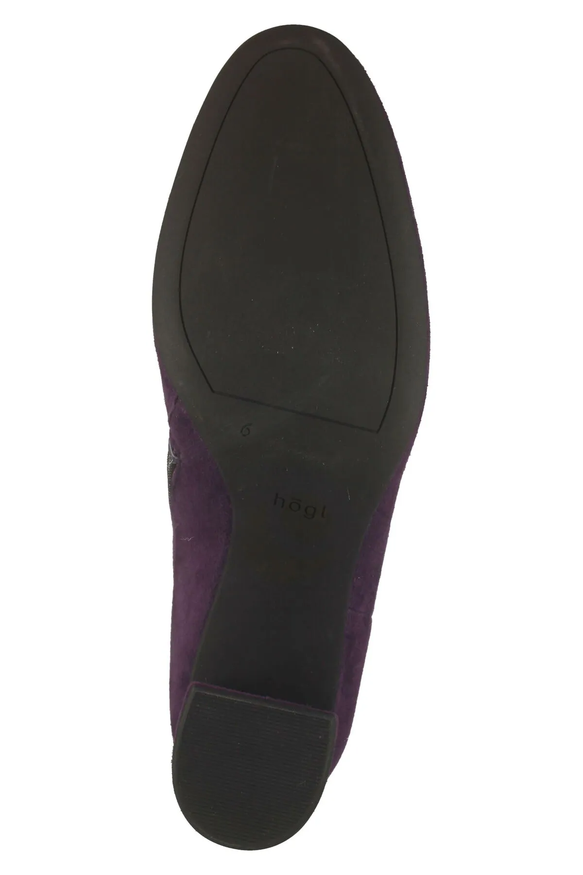 HÖGL  Stiefelette - Lila - Blockabsatz