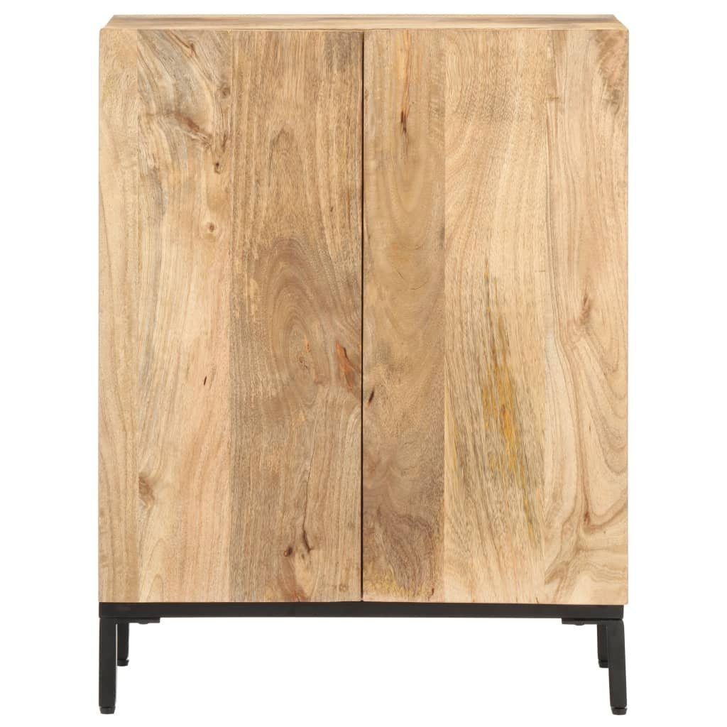 vidaXL Sideboard Sideboard 60x35x77 cm Mango Massivholz (1 St)