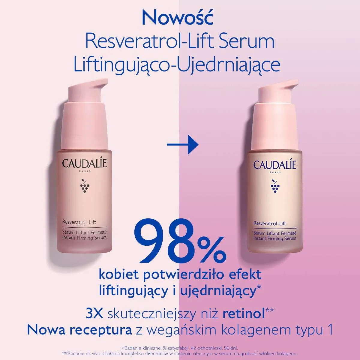 Caudalie Resveratol-Lift серум за подизање и учвршћивање коже