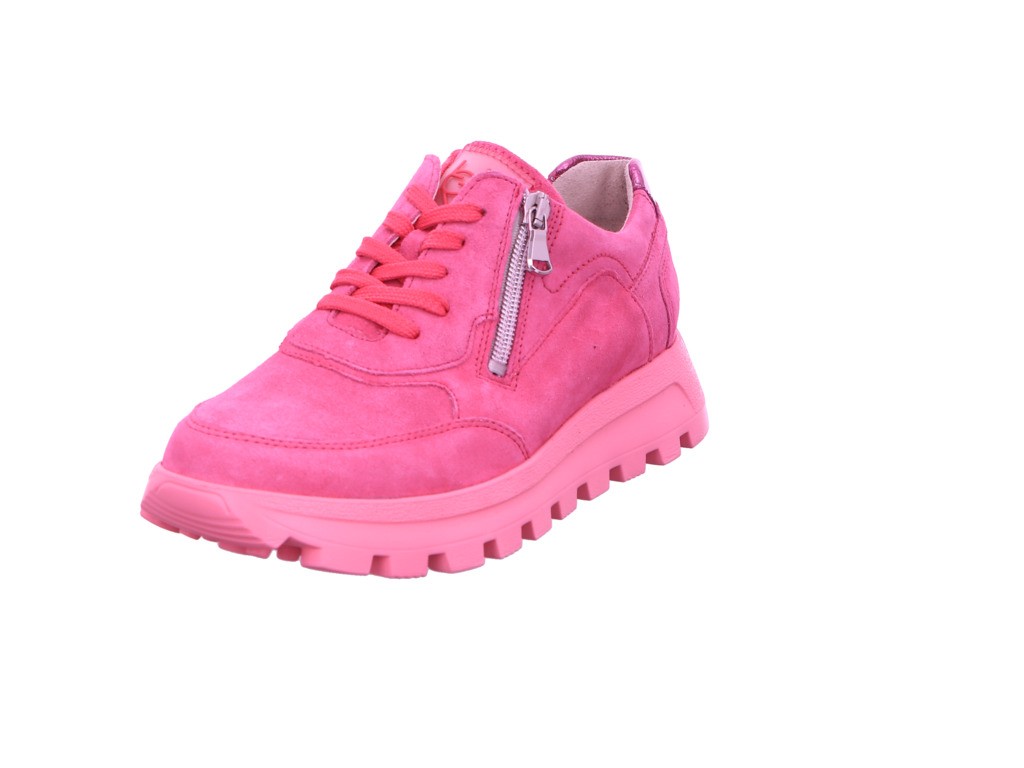 WALDLÄUFER Freizeit Schnürer lila/pink