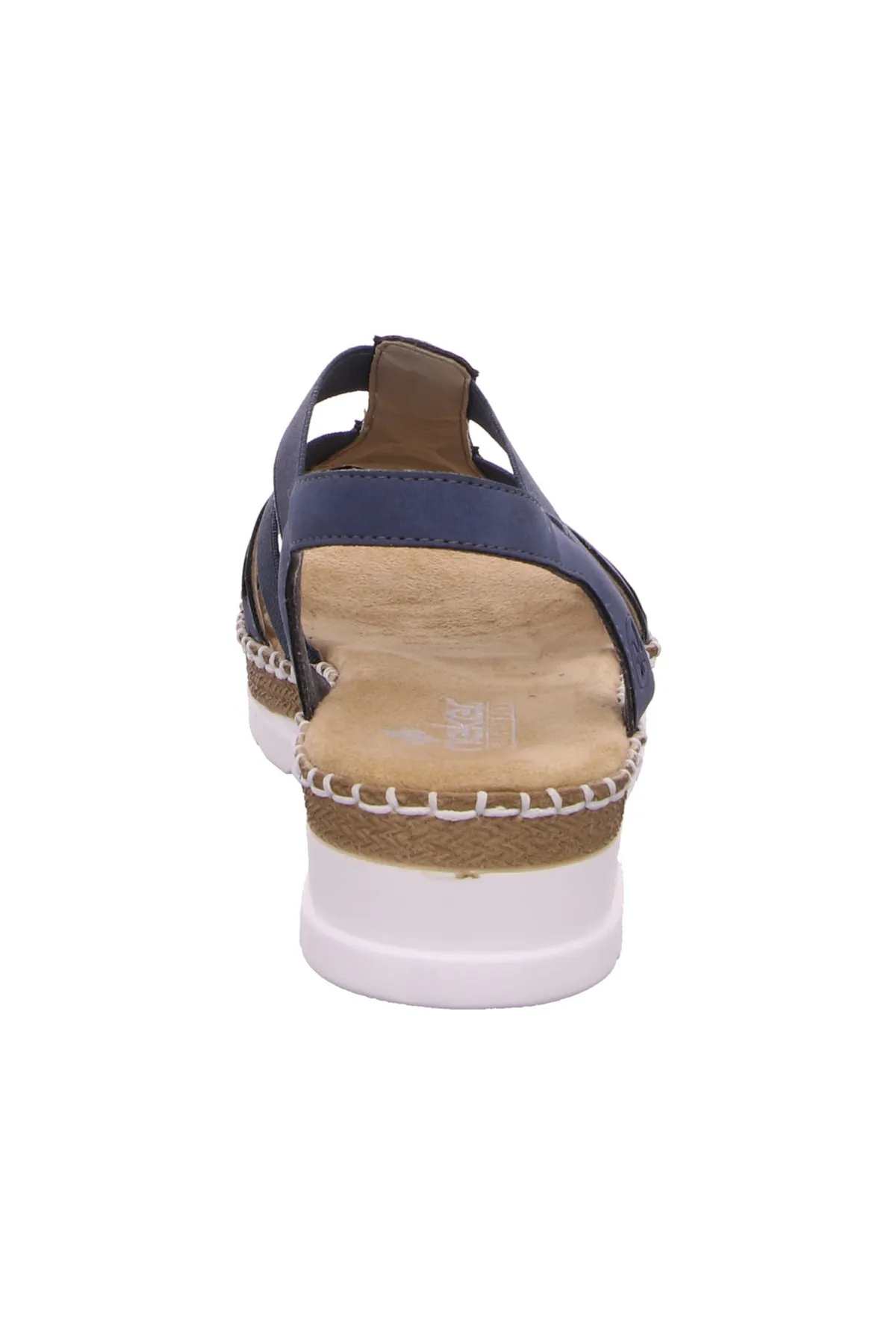 Rieker  Sandalette - Dunkelblau - Flacher Absatz