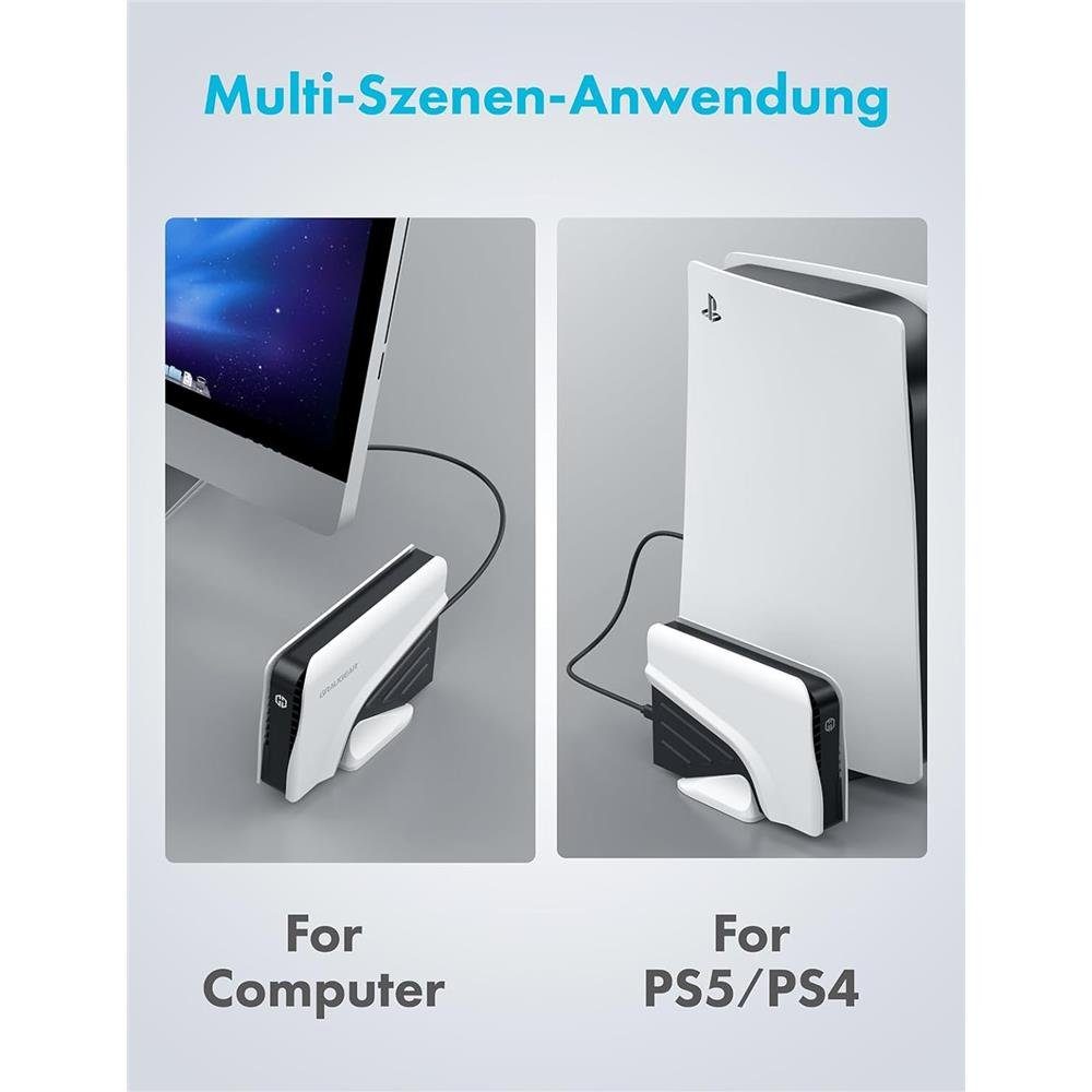 GRAUGEAR 4TB HDD für PlayStation 4 Playstation 5 externe Gaming-Festplatte 3,5