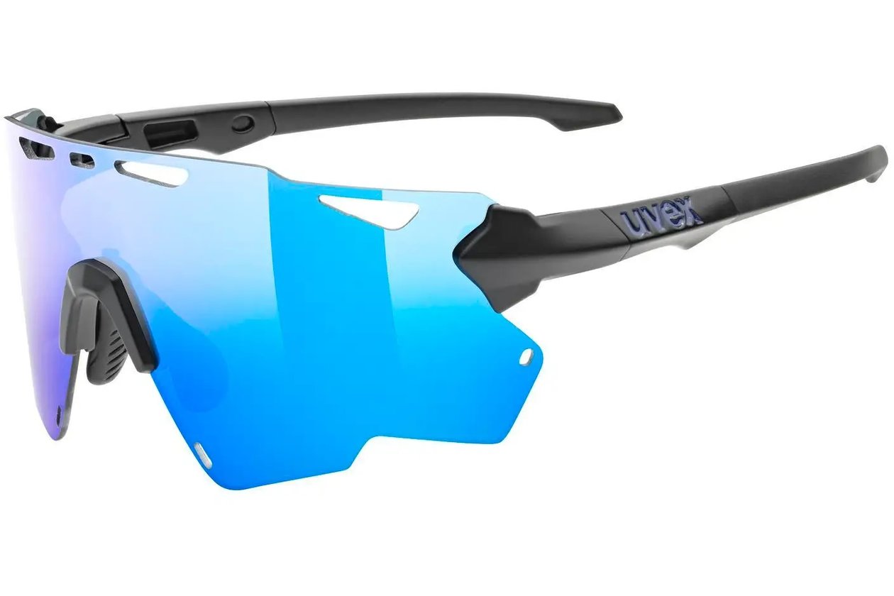 Uvex Sportstyle 228 Black Matt / Mirror Blue