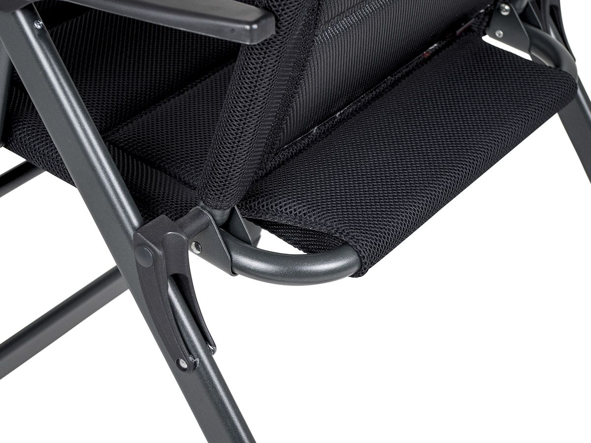 Crespo AP-237 Air-Deluxe Black Klappstuhl
