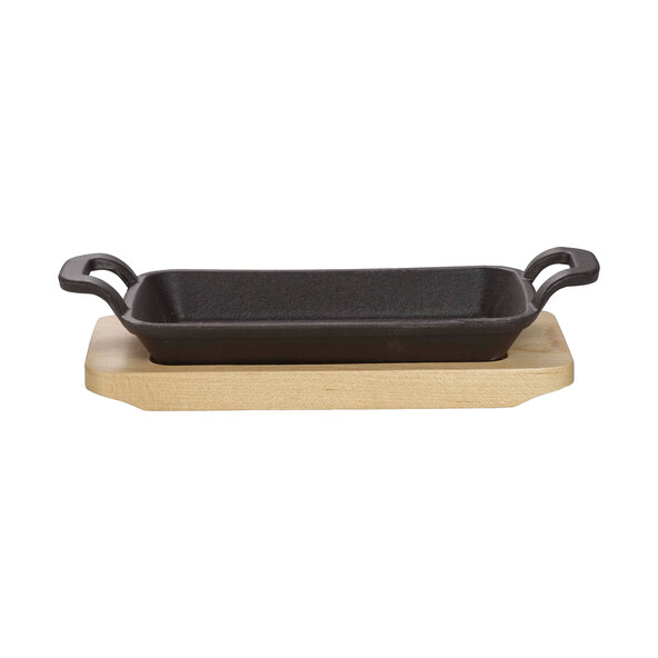 Rechteckige Servierschale, 17 x 10 x 2,5 cm, 4er Set