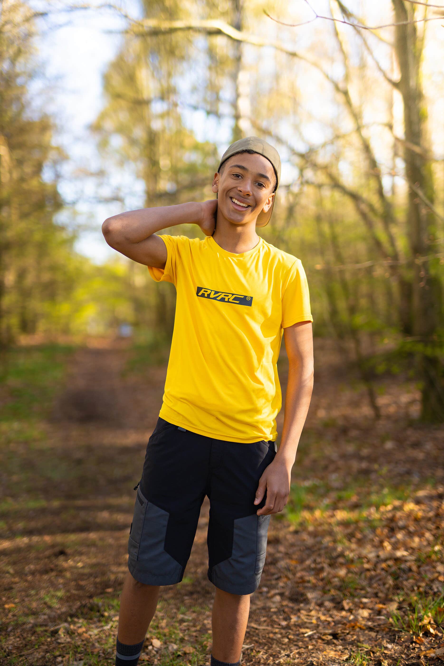Backpacker Tee Teens Yellow